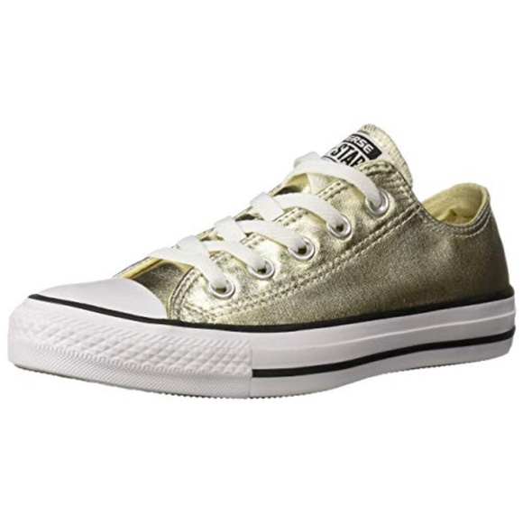 gold all stars shoes